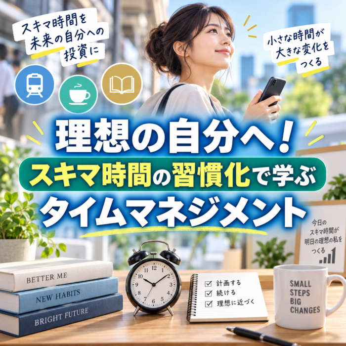 理想の自分へ！スキマ時間の習慣化で学ぶタイムマネジメント